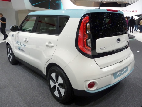 GIMS 2014. Kia Soul EV